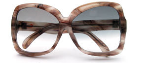 Very attractive big original 70s sunglasses, Made in Korea