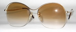 High-quality, semi rimless Nylor sunglasses, made in JAPAN, 80s