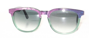 A pretty, slightly larger unisex acetate 90s sunglasses
