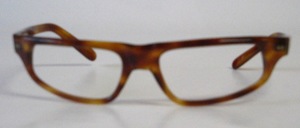 Eine stark gebogene, echte EASY RIDER Azetat Brillenfassung aus den 80er Jahren