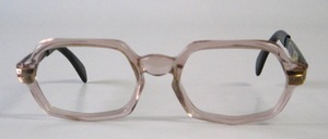 A pretty nostalgic acetate frame with great metal hangers from the real 60s