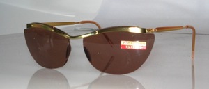 Echt alte randlose Sonnenbrille aus den 50er Jahren, Made in France
