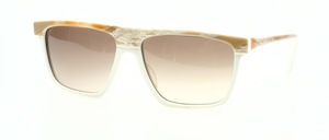 A rectangular handmade acetate frame