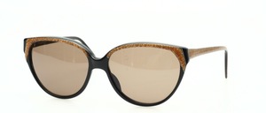 A handmade acetate sun glasses
