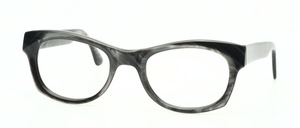 Classic, massive handcrafted acetate frame