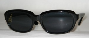 Zeitlose, hochwertige Azetat Sonnenbrille, original 70er Jahre