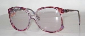 Größere echt originale 70er Jahre Azetat Brillenfassung