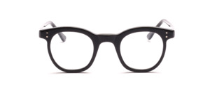 Acetate frame in the style of the 30s in black with flexible hinges