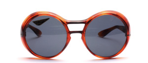 Big fancy 1970s acetate sunglasses with double bridge
