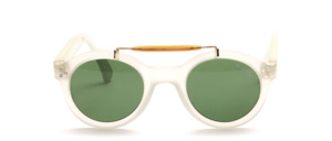 A classic panto sunglasses with 3 studs on each side and with headband