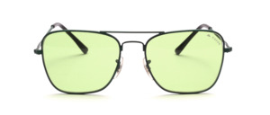 A high-quality metal sun-lounger in Ray Ban style, made in Italy by KAPPA