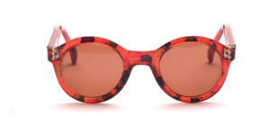 Pretty smaller panto sunglasses with 3 rivets on the sides