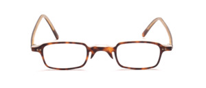 Flat acetate chamois in matt dark Havana with a slightly lighter inside and temples
