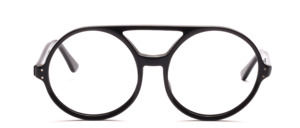 Great and popular 1970s acetate eyeglass frame with double bridge