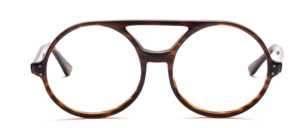 Great and popular 1970s acetate eyeglass frame with double bridge