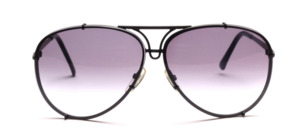 Big pilot sunglasses from the 1980s with locking blocks