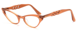 Aparte 50s Cat Eye acetate frame with artfully crafted straps