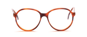 Oversized butterfly acetate acetate frame for women in dark Havana