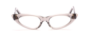 A widely exhibited 1950s vintage Frame in light gray transparent