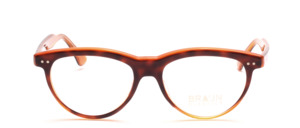 Fashionable, modern acetate eyeglass frame with a comfortable fit <br />
thanks to flexible hinges