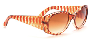 Great sunglasses with very wide straps in Onassis style from the 80s