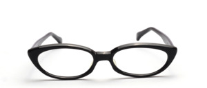 Aparte Cat Eye Glasses of the 1950s in Black