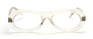 Well-styled, extravagantly designed acetate frame from the late 60s, Made in Italy by FIOC