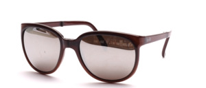 Foldable nylon 80s sunglasses