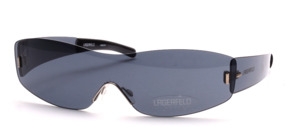Rimless, panoramic sunglasses
