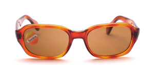 Vintage sunglasses from the 60s in Havana with brown lenses