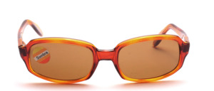 Vintage sunglasses from the 60s in Havana with brown lenses
