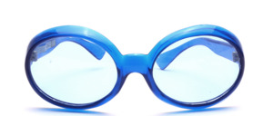 Larger oval real 70s fun glasses