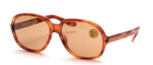 Big, beautiful 70s acetate sunglasses