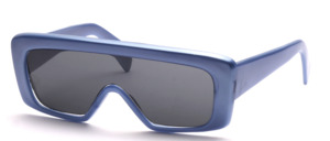 Space sunglasses of the 80s with a flat panorama disc