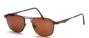 High-quality, noble metal sunglasses in elaborate detail work