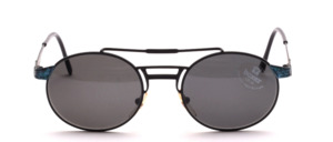Fashionable, extravagant men metal sunglasses