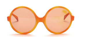 Round Large 70s Fun Sunglasses