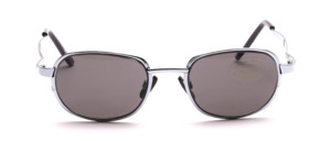 Fleet metal sunglasses in silver with gray discs