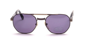 Elegant masculine sunglasses with double bridge