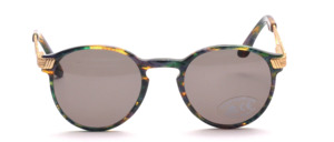 Chic Acetate Panto Sunglasses in timeless
