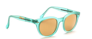 Classic sunglasses with flexible straps and golden KAPPA logo on the right strap