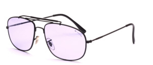 Elegant masculine metal sunglasses with black headband
