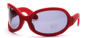 Oversized POP - ART sunglasses in the style of the 70s