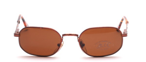 Beautiful metal sunglasses with rounded edges