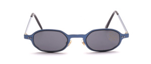 Little blue metal sunglasses with pads