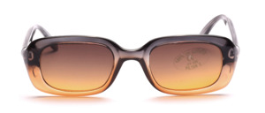 Chic sunglasses in transparent gray to apricot running from Sylvestro
