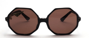 Six square, large acetate sunglasses