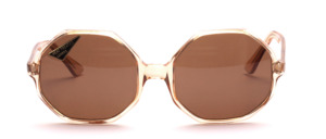 Six square, large acetate sunglasses