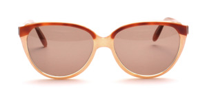 Chic ladies acetate vintage sunglasses of the 80s
