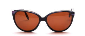 Chic ladies acetate vintage sunglasses of the 80s